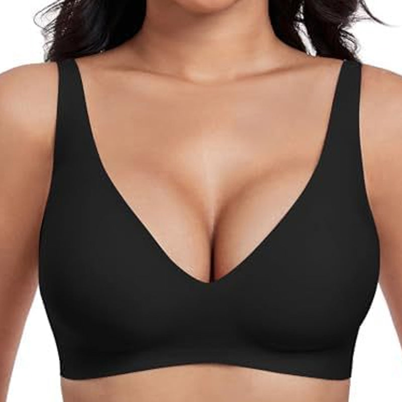 🔥Buy 1 get 1 free🔥Super Firming Leopard Print Jelly Bra💕 Women Wirefree Bras💕No More Sagging Breasts👍