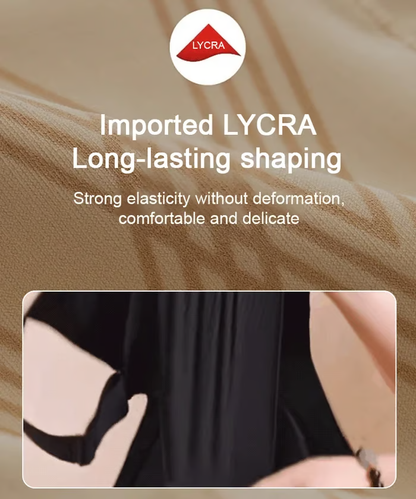 Non-marking, skin-friendly push-up bra without underwire