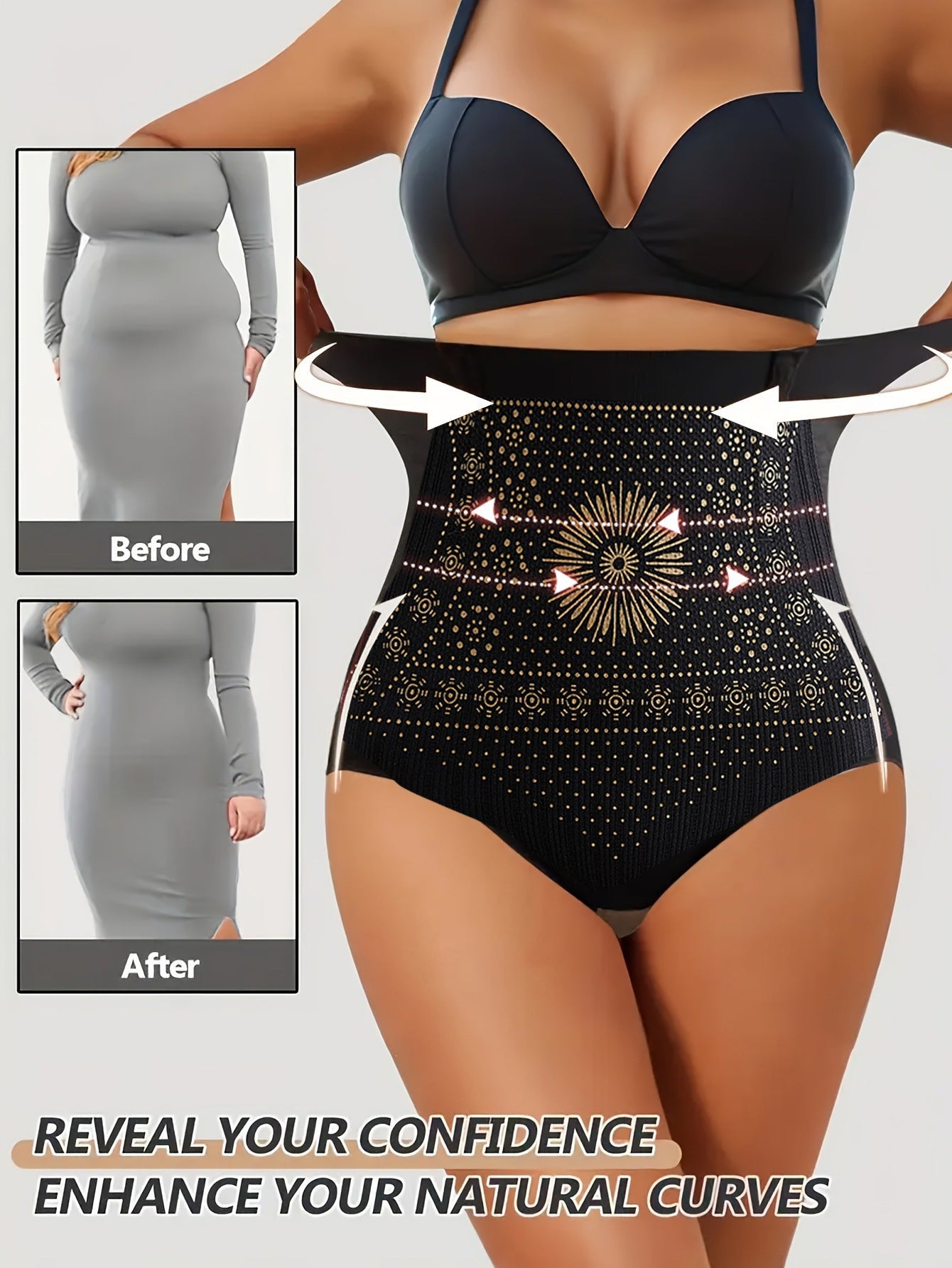 🌸Buy 3 Get 3 Free🌸-4-in-1 🔥Shaping and Fat-Burning Microfiber Shorts