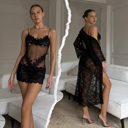 Feel Beautiful Again ✨Elegant lace sleepwear made for beauty, confidence & comfort.