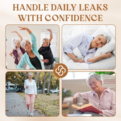 elegant and comfortable high-waisted leak-proof underwear designed for seniors