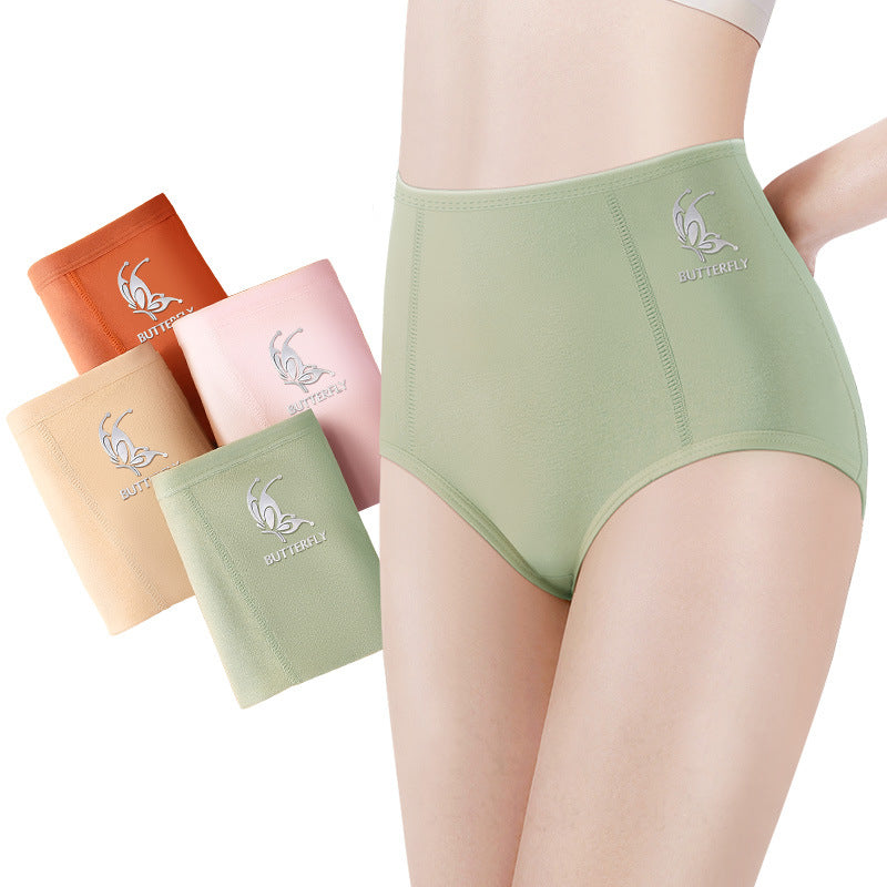 🔥2er-Pack Baumwoll-Slips mit hohem Bund, atmungsaktiv und bequem🔥