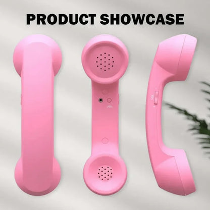 🥳2026 TOP-VERKAUF🥳💞50.000+ VERKAUFT!📞✨ Weihnachts-Sale – Nur 9,99 £! Retro Telefonhörer – Blockiert bis zu 99% der Telefonstrahlung. Klassisches Gefühl, moderner Type-C-Anschluss – Sicherere lange Anrufe! 🛡️🎄