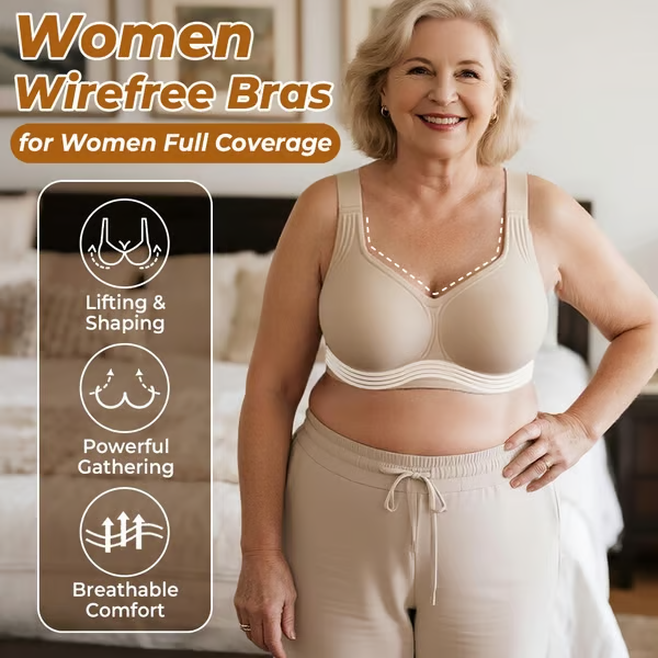 🏆#1 Best Seller🏆 Super firming bra | Women's Wirefree Seamless Bras 👍No more sagging breasts
