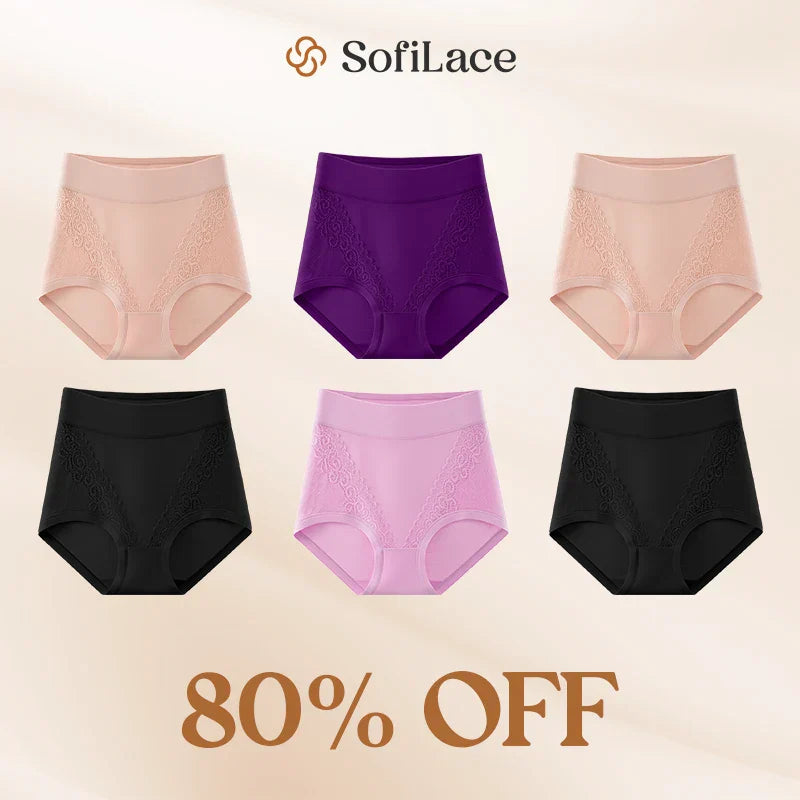 elegant and comfortable high-waisted leak-proof underwear designed for seniors