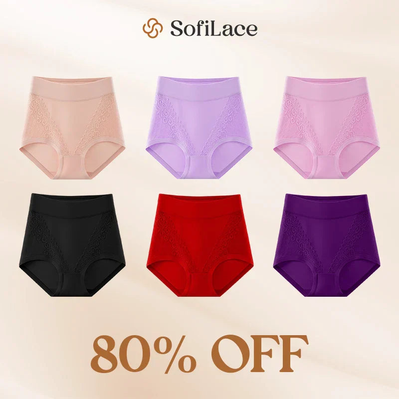elegant and comfortable high-waisted leak-proof underwear designed for seniors