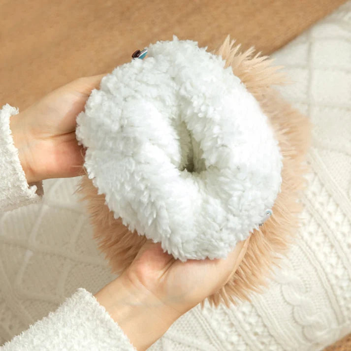 Plusock Plus Size Fluffy Monster Indoor Slipper Socks