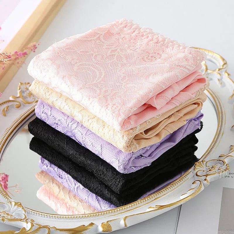 🤩Buy 1 get 3 free🤩- Plus size women's high waist lace panties