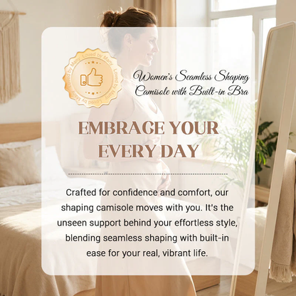 ⏳Time-Limited Special⏰Women's Seamless Shaping Camisole with Built-in Bra