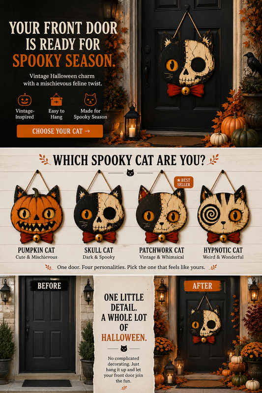 🎃Buy more, get more free YWhich Spooky Cat Are You?  🎃🐈‍⬛