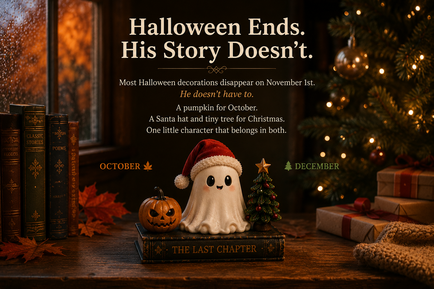 👻🎄The Ghost Who Stayed™ Some stories aren't ready to end.👻🎄