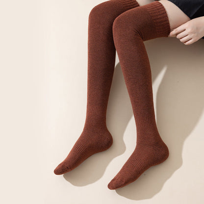 🧦Thickened Over-the-Knee Socks– The Perfect Blend of Warmth and Style（）