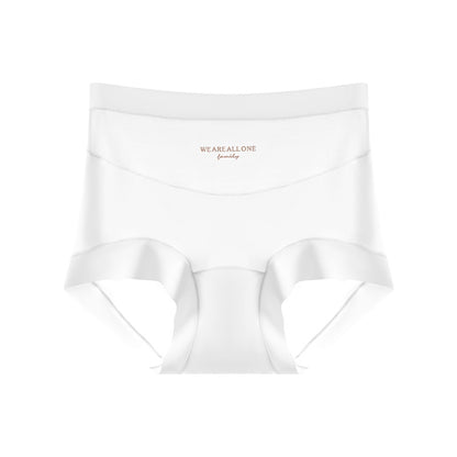 ❤️BUY 1 GET 2 FREE ❤️  High-waisted, plus-size (up to 130kg) women's briefs featuring silk fabric, antibacterial properties, an extended gusset, and a wedgie-proof design
