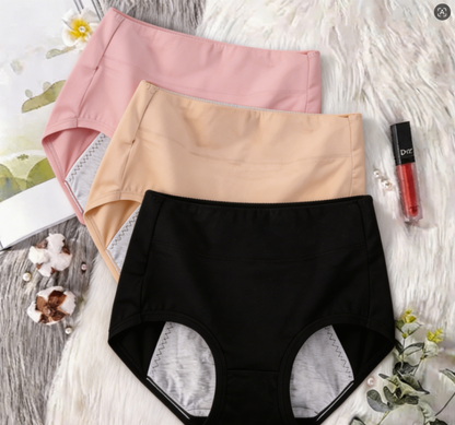 [🔥 Buy 1, Get 2 Free! 🔥] 2026 New Arrival: Plus-Size, High-Waisted, Antibacterial, Leak-Proof Panties