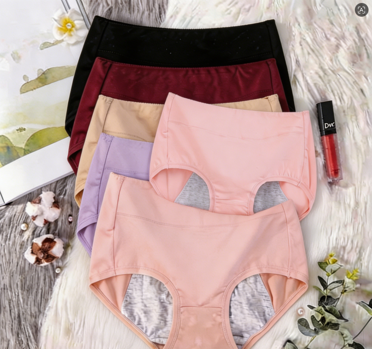 [🔥 Buy 1, Get 2 Free! 🔥] 2026 New Arrival: Plus-Size, High-Waisted, Antibacterial, Leak-Proof Panties
