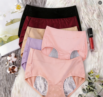 [🔥 Buy 1, Get 2 Free! 🔥] 2026 New Arrival: Plus-Size, High-Waisted, Antibacterial, Leak-Proof Panties