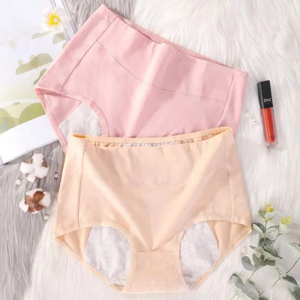 [🔥 Buy 1, Get 2 Free! 🔥] 2026 New Arrival: Plus-Size, High-Waisted, Antibacterial, Leak-Proof Panties
