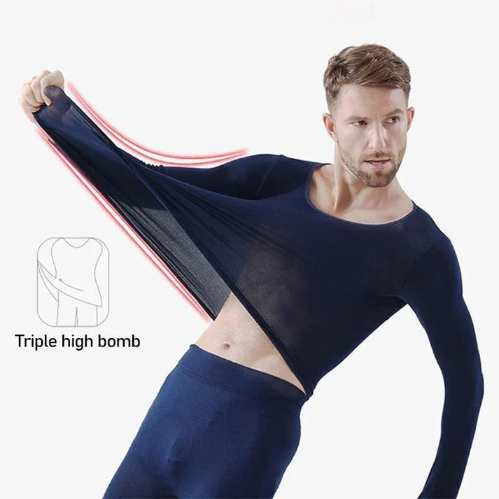 [Buy One Get One Free ]🌸Autumn Mega Sale—Up to 50% Off!💐Seamless Elastic Thermal Inner Wear