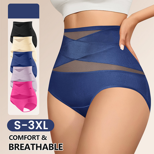 🔥Women's High-Waisted Tummy Control Underwear